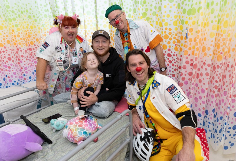 CommBank and Jimmy Rees Celebrate 25 Years of Supporting the Clown Doctors