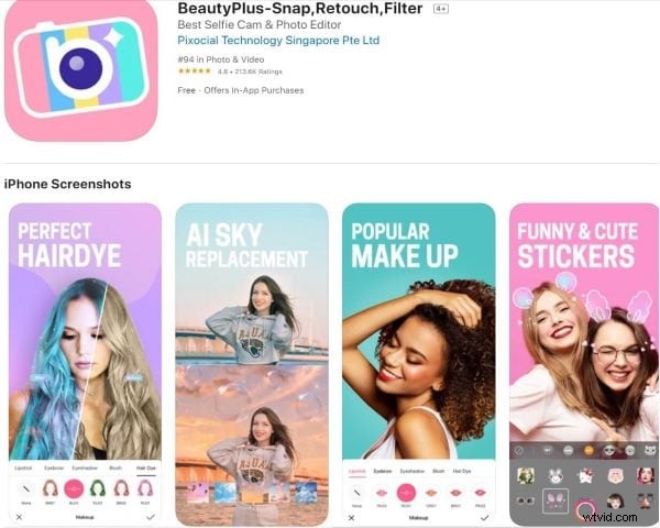 Top 10 Beauty Camera Apps for iPhone – 2026 Review