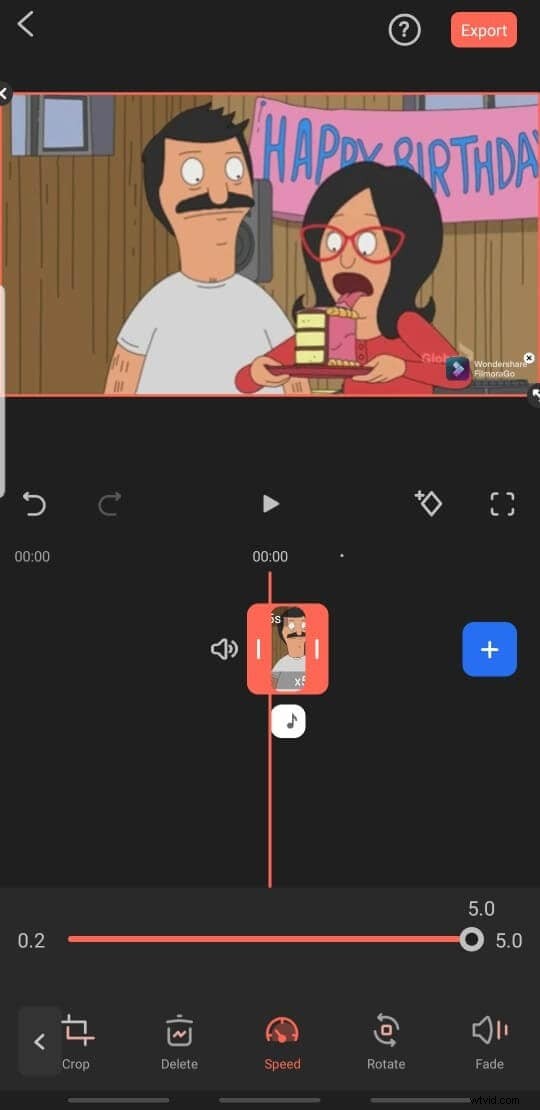 How to Speed Up or Slow Down Your Video on iPhone & Android with Wondershare Filmora for Mobile