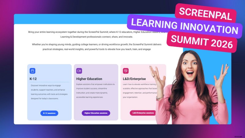 May 2026 ScreenPal Scoop: Learning Innovation Summit, Video Workflow Insights, ATD26 Highlights & More