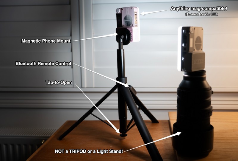 JustTap™ Magnetic Phone Tripod Review: Portable, Stable, and Smart for iPhone