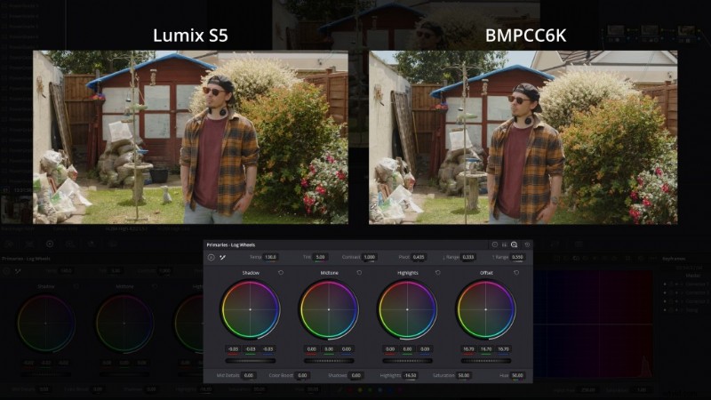 Matching a 2019 Cinema Camera with a 2012 Nikon DSLR: Color Grading Strategies