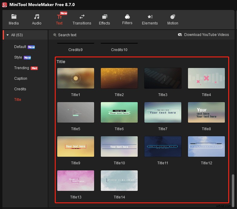 Master MiniTool MovieMaker Text Templates: A Complete Video Editing Guide