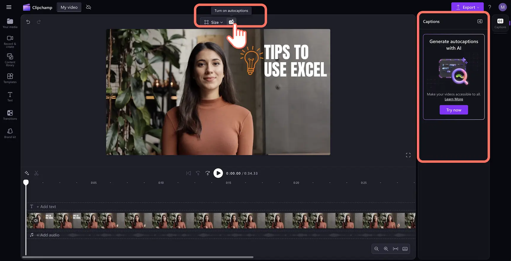 Create Accurate Autocaptions in Clipchamp – Step‑by‑Step Guide