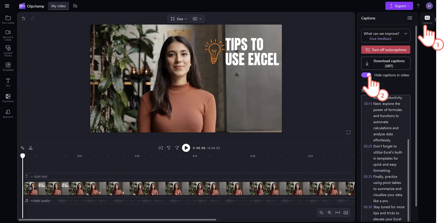 Create Accurate Autocaptions in Clipchamp – Step‑by‑Step Guide